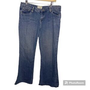 Abercrombie Fitch Y2K VINTAGE Medium Wash Flare jeans 90’s Womens Size 12